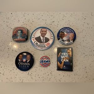 Obama presidential pins